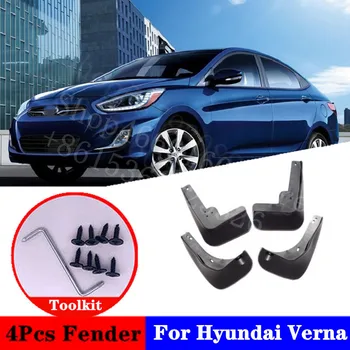 

For Hyundai 2016-2020 Verna Vision T quattro Mudflap Splash Guard Special modification parts Mudguard Fen der car accessories