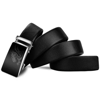 

Famous Brand Belt Men Top Quality Genuine Luxury Leather Belts Men Strap Male Metal Automatic Buckle