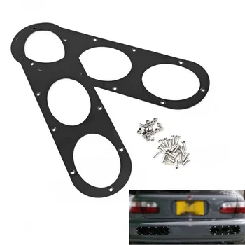 

Rear Bumper Diffuser Panels Air Diversion Replacement Accessories 390*103mm