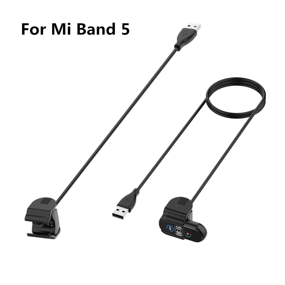 Зарядный кабель с зажимом для браслета Xiaomi 5 USB адаптер портативная зарядная док