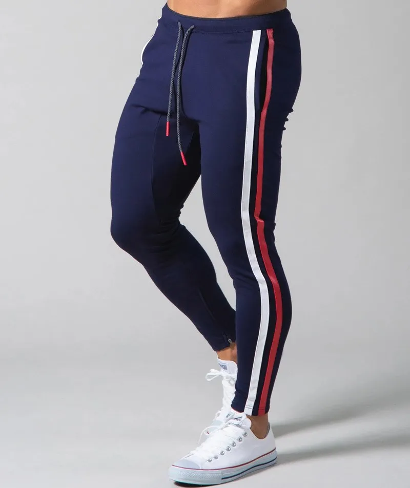 

Mens Joggers Casual Pants Fitness Men Sportswear Tracksuit Bottoms Skinny Sweatpants Jogging Trousers Gyms Jogger Track Pants