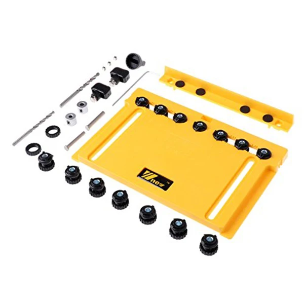 

Handle Installation Measurement Tool Pull Jig and Pin Jig Shelf yellow