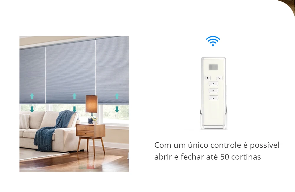 persianas tubulares, tubo de 38mm, vida inteligente,