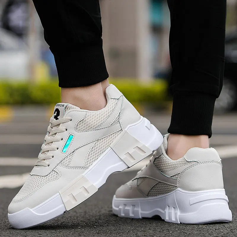 lightweight platform sneakers