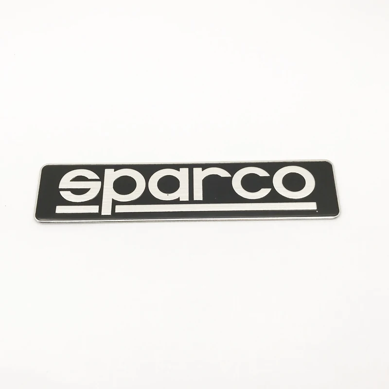 Автомобильный Стайлинг 3D алюминиевый значок эмблема Для Sparco автомобильные