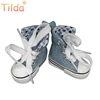 Tilda Toile Sneaker Pour Paola Reina Poupée, Mode Mini Jouet Gym Chaussures pour Tilda, 1/3 Bjd Poupée Sneakers Chaussures pour Poupées Accessoires ► Photo 2/6