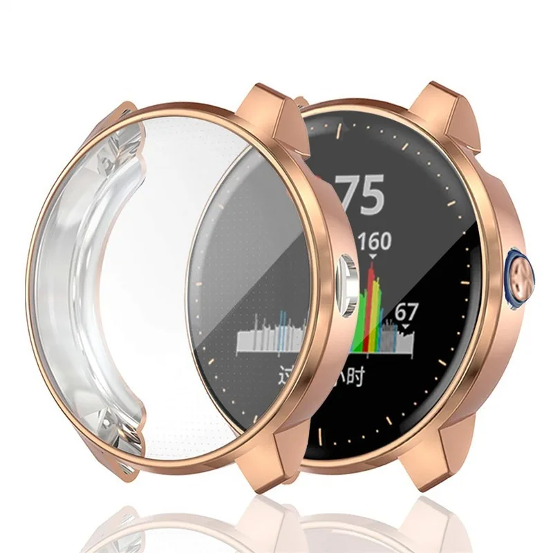 Силиконовый резиновый чехол Защитный для Garmin Vivoactive 3 Чехлы часов Vivoactive3