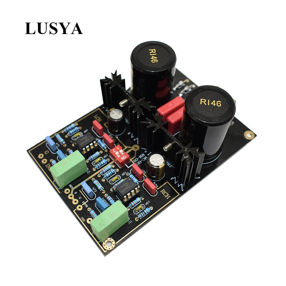 Phono-Amplifier Reference Vinyl Ne5532-Mm Lusya Player MC Dual-Circuit B3-005 Germany