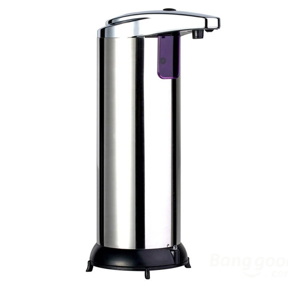

Infrared Control Hand Sanitizer Household Supplies Soap Dispense Convenient 250ml Stainless Steel Sensor Auto