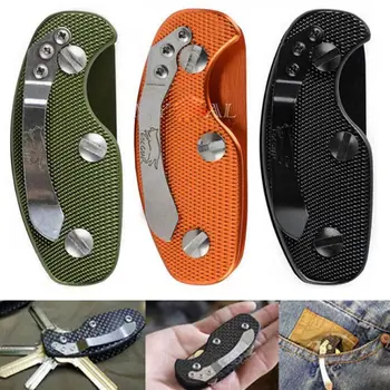 Hot Aluminium Smart Key Holder Clip Keys folder keyring housing EDC Pocket Tools Alloy Keys Organizer useful aluminum casual alloy etc organizer home 6 key accessories keys folder holder outdoor key keychain clip