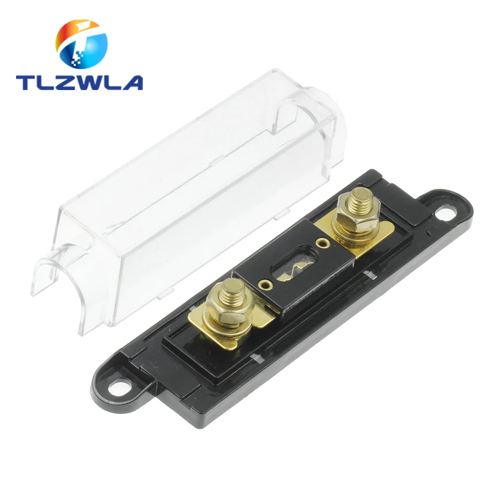 Fuse Holder 2PCS ANL 60 80 100 120 275 300 400 450A 500 AMP ANS Bolt-on Automotive Holders Fusible Link