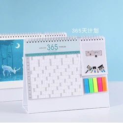 Calendrier de bureau 2022 créatif, de Style chinois, en forme de tigre, décorations pour le nouvel an, pour le bureau et les affaires, 365 