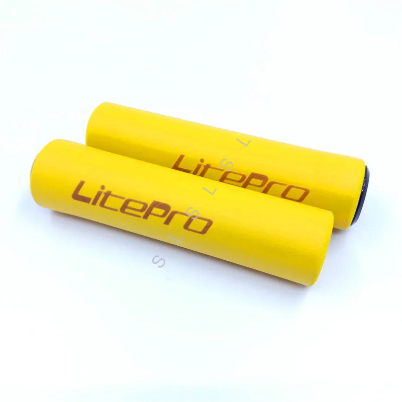 LITEPRO BMX 412, складные велосипедные ручки из силикагеля и губки, велосипедные ручки 22,2 мм, 130 мм, MTB, для городской дороги, велосипедные удобные ручки