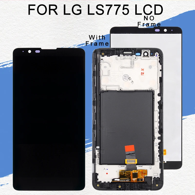 Замена Dinamico LS775 Lcd для LG Stylus 2 LCD экран с сенсорным дигитайзером в сборе K520 дисплей +