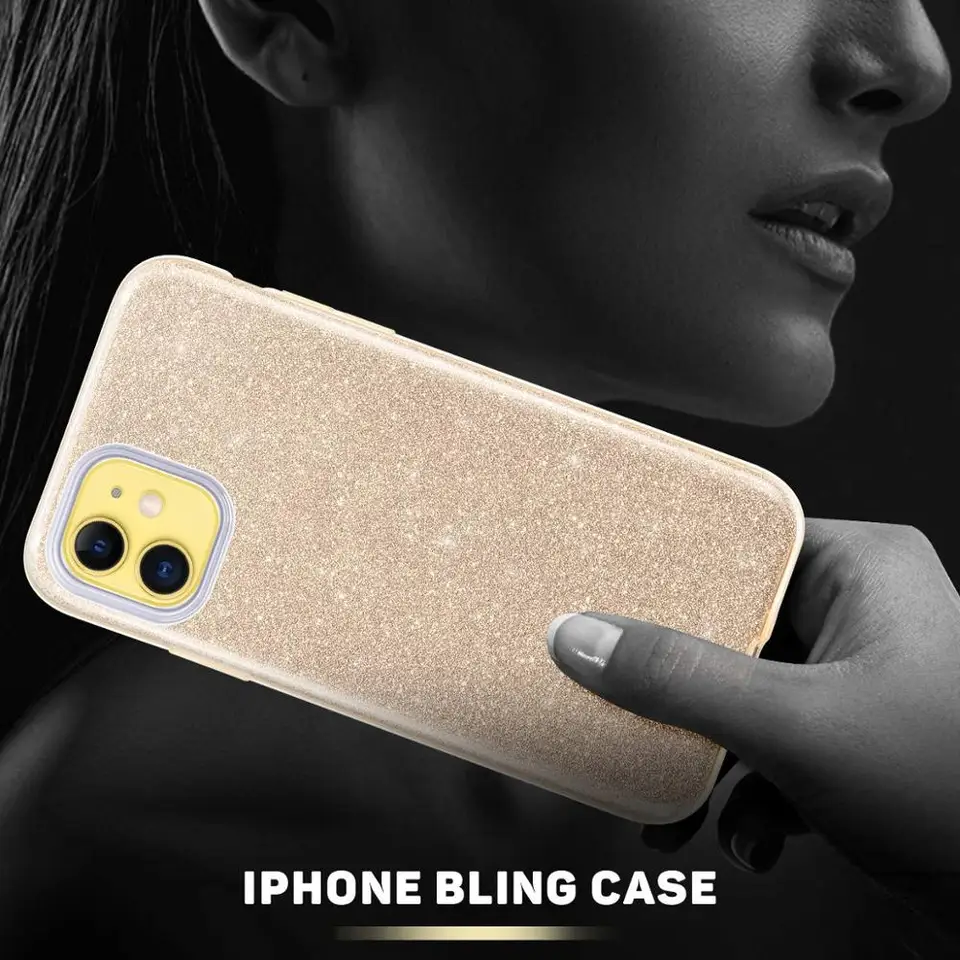 Luxury Gold Bling Glitter Case Cover For IPhone 12 Pro Max 11 XS XR 8 7 6 - Foto 13