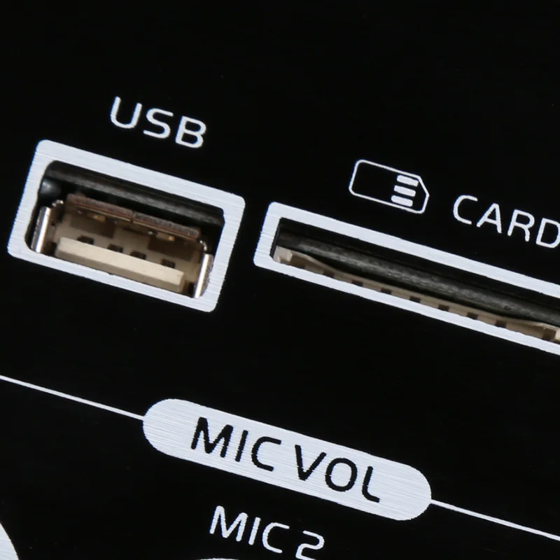 Профессиональный усилитель высокой мощности для бытовой беспроводной Bluetooth KTV аудио поддержка USB SD карты