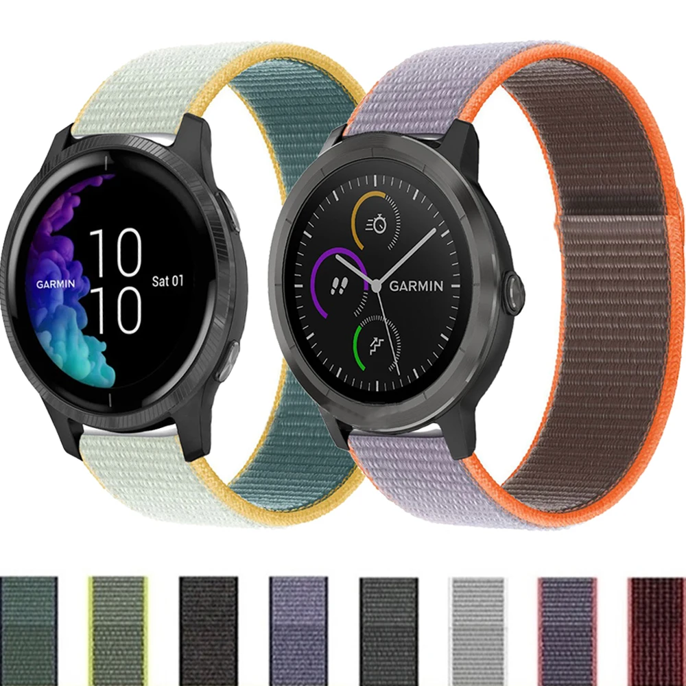 Nylon Loop Strap For Garmin Vivoactive 