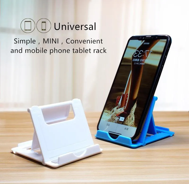 

Multi-angle Adjust Portable Phone Lazy Holder Mount Universal Foldable Mobile Phone Tablet Desk Stand For Phone For Samsung