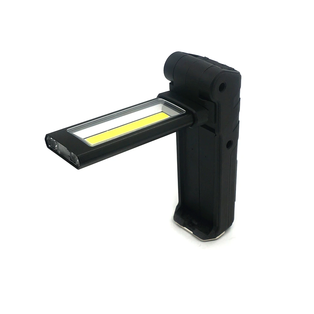 AUKELLY USB Перезаряжаемый рабочий светильник с регулируемой яркостью COB светодиодный проверка фонаря лампа с магнитным основанием и крюком внешний аккумулятор