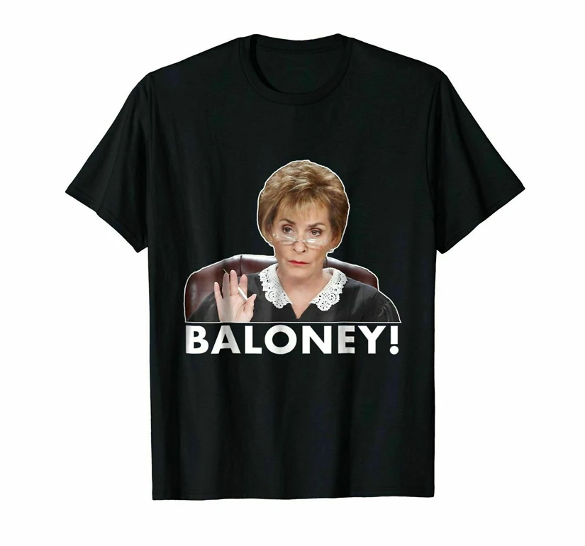 Новый Baloney! Judy смешной черный S США размер футболка s m l Xl 2Xl Xxxl Zm1 из дышащей ткани |