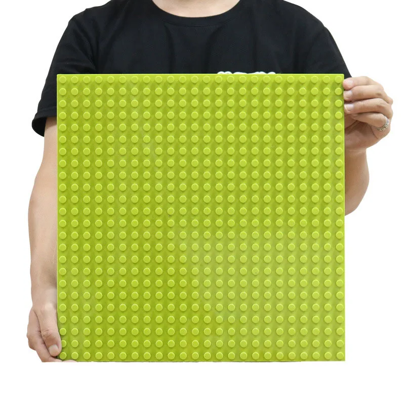 Green Baseplate Big Lego Board Big Bricks Base Plate 16*32 Dots