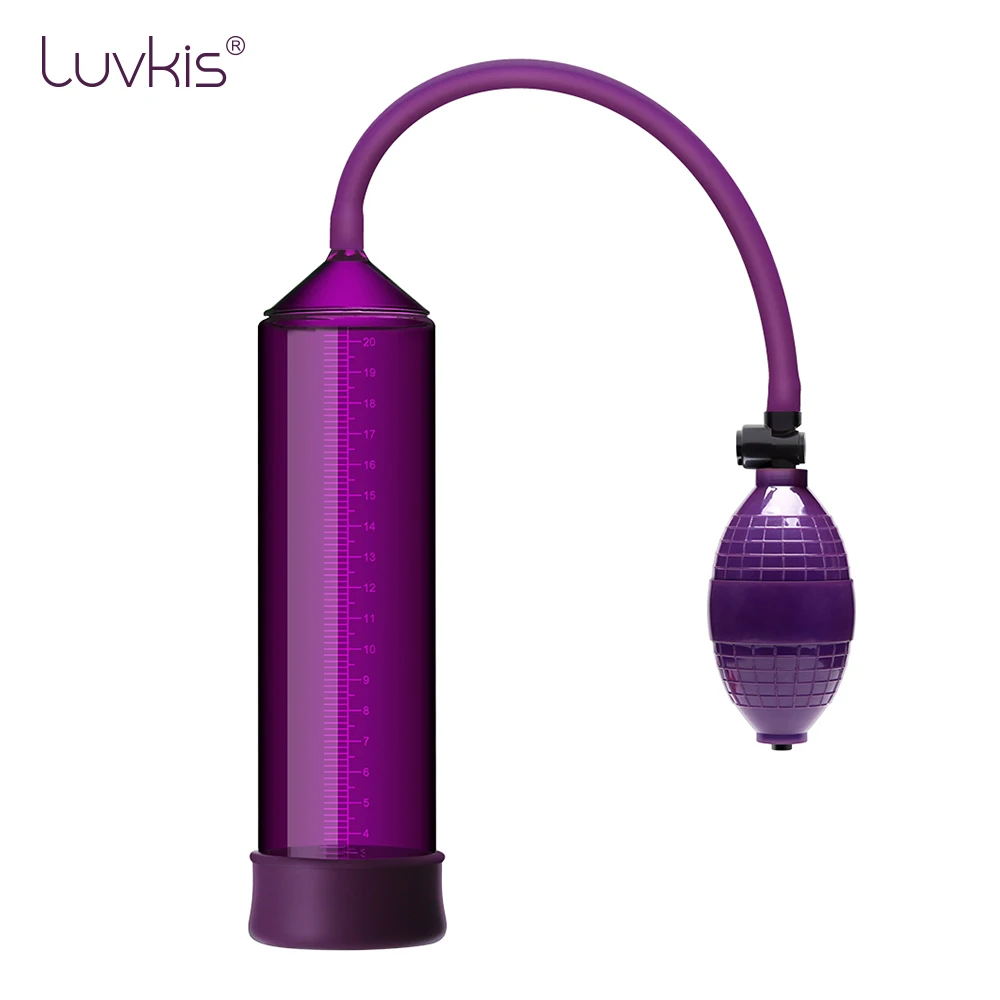 Kaufen Luvkis Penis Pumpe Penis Vergrößerung Vakuumpumpe Penis Extender Mann Sex Spielzeug Penis Enlarger Erwachsene Sexy Produkt Grün Farbe
