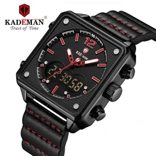 *#Best Price Kademan Men Black Stainless Steel Watch Fashion Punk Men Clock Top Brand Luxury Men Watch 30m Waterproof Date Clock *#Best Price Kademan Men Black Stainless Steel Watch Fashion Punk Men Clock Top Brand Luxury Men Watch 30m Waterproof Date Clock