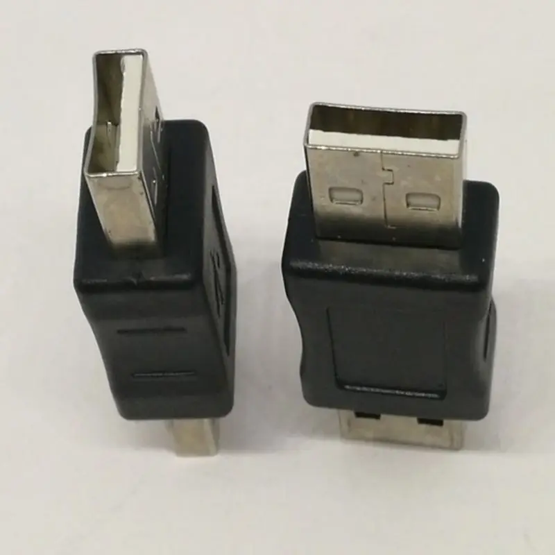 2 шт. USB мужчин и USB мужчин M/M Пол зарядное устройство адаптер Муфта конвертер разъем LX9A