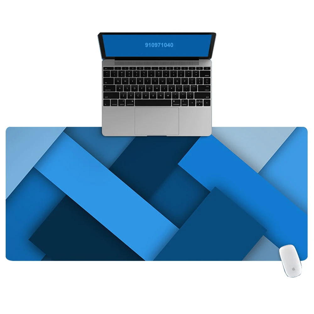 

Коврик для мыши в полоску, офисный нескользящий большой коврик для клавиатуры, компьютерного стола, коврик для ноутбука