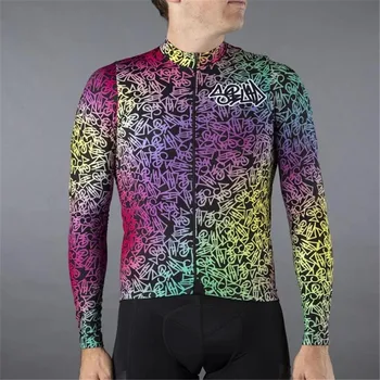 

2020 New ELIEL Pro team Men bicycle jacket mtb road bike jersey Jersey cycling clothing long sleeve autumn Training custom