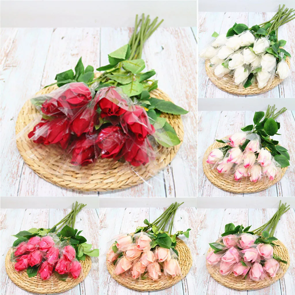 Домашний офис искусственный цветок увлажняющие розы украшения подарки