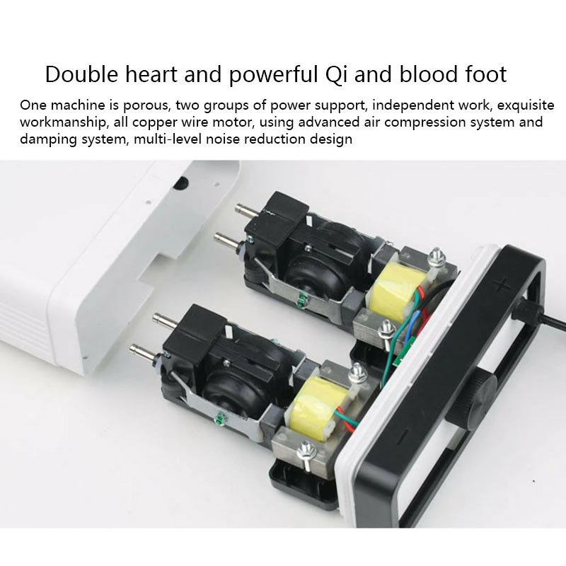 Sunsun Air Pump Aerator Adjustable Oxygen Pump Ultra Silent Air Compressor Single Double Four Outlet 220v For Fish Tank