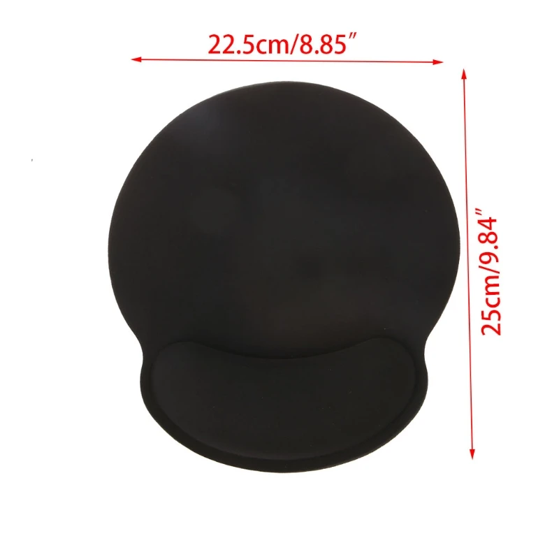 Soft Sponge Mouse Pad Anti-skid Ergonomic Mat Gel Wrist Support Gaming Mouse Pad 77UA