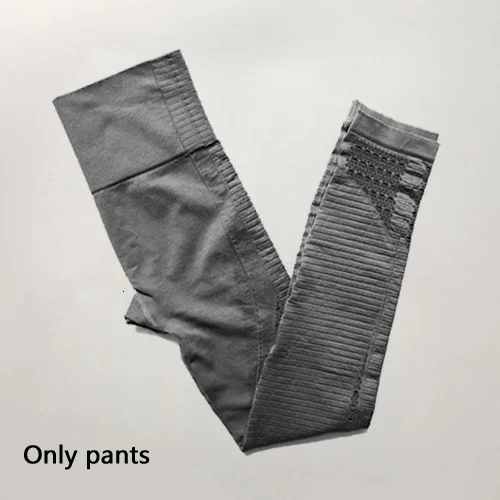 Coffee Pants Energy бесшовные леггинсы+ бюстгальтер на бретельках 2 шт. Набор для йоги женский спортивный костюм для фитнеса Леггинсы для йоги с высокой талией набор для бега спортивная одежда - Цвет: Coffee Pants