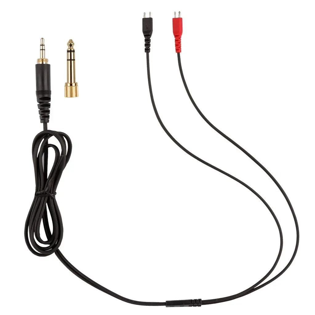 Gold Plated Audio Lead Replacement Cable for Sennheiser HD25 HD25 1 HD265 HD535 HD545 HD560 HD565 HD580 HD600 HD650 Headphones