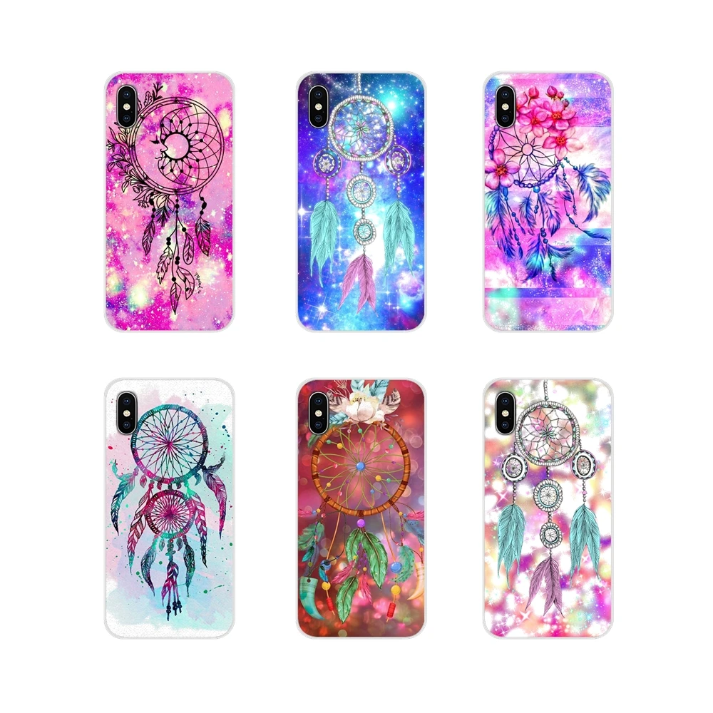 For Samsung Galaxy S2 S3 S4 S5 Mini S6 S7 Edge S8 S9 S10E Lite Plus Diamond Painting Dream Catcher Soft Transparent Shell Covers | Мобильные