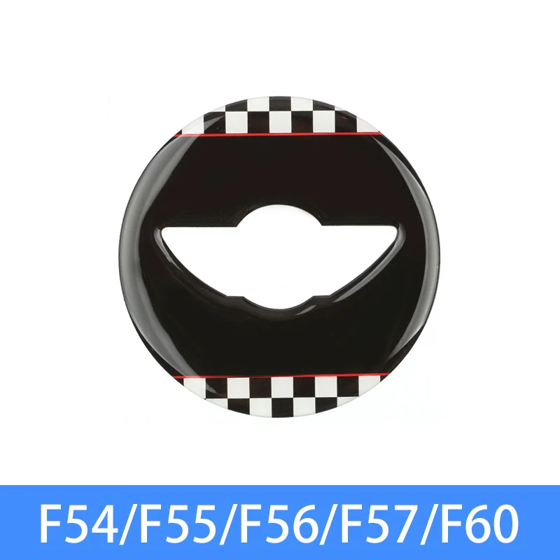 Автомобильный руль, декоративные эпоксидные наклейки для MINI Cooper S F54 F55 F56 F57 F60, автомобильные аксессуары, модификация интерьера - Color Name: Track flag