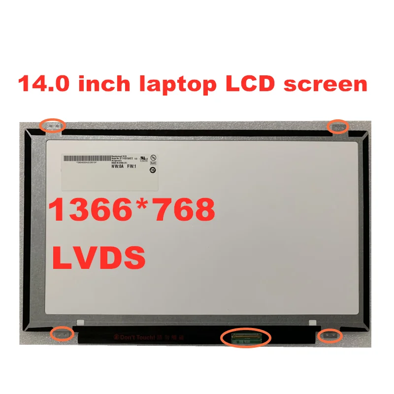 Универсальный ЖК-экран для ноутбука B140XW03 V.0 14 0 LP140WH2-TLB1 HB140WX1-300 BT140WG03 LTN140AT20