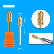 Новинка,, 1 шт., вольфрамовое стальное сверло для ногтей, гель для удаления, маникюр с полировкой, инструмент для дизайна ногтей SMR88