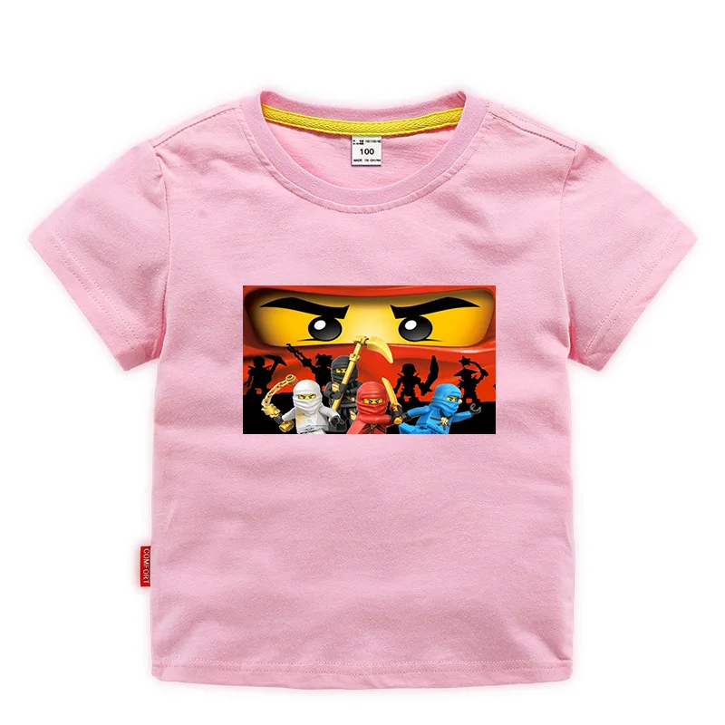 2019 Summer Children S Clothes Baby Boys Girls T Shirt Ninja