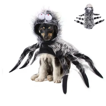 

Cross-Border Hot Selling Pet Halloween Funny Spider Chest Creative Cat Dog Large Dog Mutable Clothing