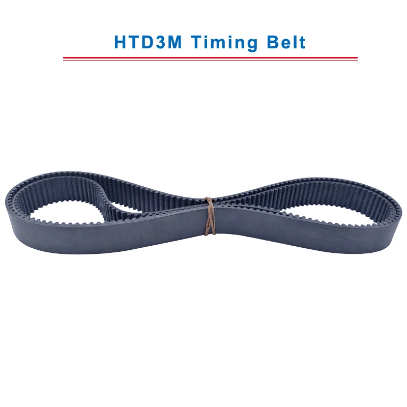 

HTD3M Timing Belt with circular teeth 3M-711/720/732/738/741/750/753/762/768 teeth pitch 3mm belt width 10/15 mm