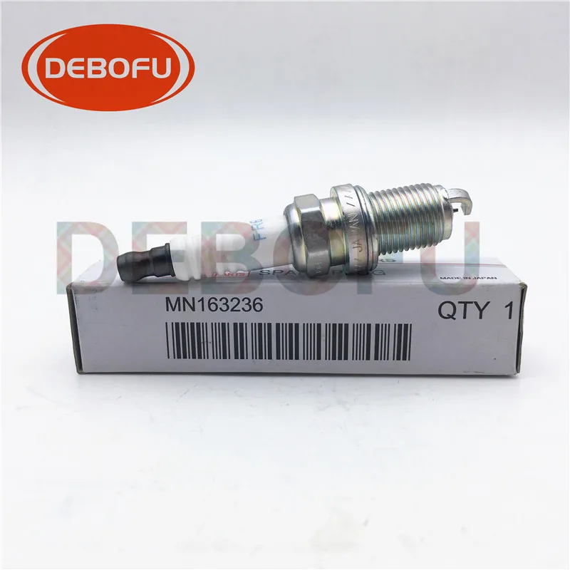 6 шт./лот Свеча зажигания FR6EI MN163236 для применимого Outlander 4B11 Mitsubishi Eclipse Endeavor Galant Lancer