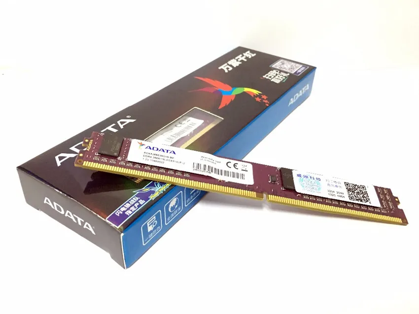 ADATA PC DDR4 ram 4 ГБ 8 ГБ 16 ГБ 2666 МГц или 2400 МГц DIMM настольная память поддержка материнской платы PC4 4G 8G 16G 2666 2400 МГц