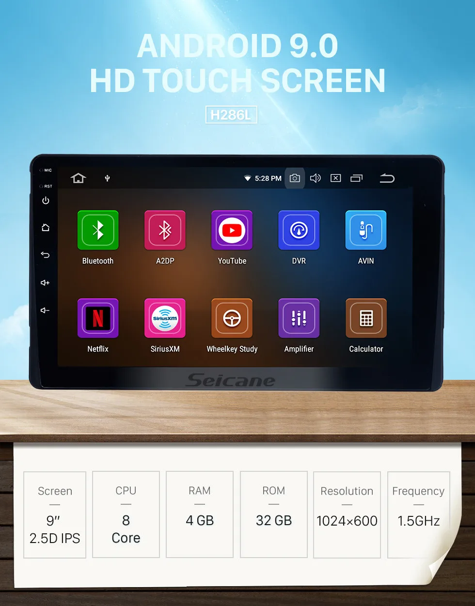 Sale Seicane Stereo Android9.0 Navi 9" HD GPS Car Radio For Toyota Sienna XL30 2009-2014 Head Unit Touchscreen Wifi Multimedia Player 0