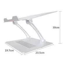 Портативный Регулируемый держатель из алюминиевого сплава для ноутбука, складная подъемная настольная подставка, компьютерная подставка, тепловыделение
