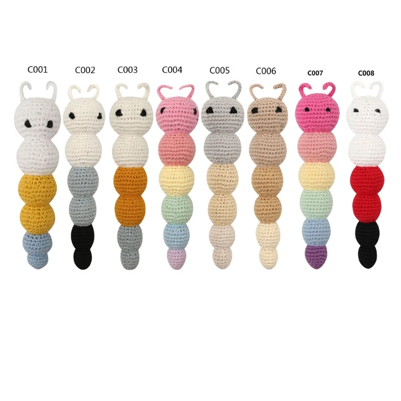 

Baby Boys Girls Cartoon Hand Bell Ring Rattles Soft Lovely Crochet Doll Infant Sleep Pillow Side Toy Kids Handbells