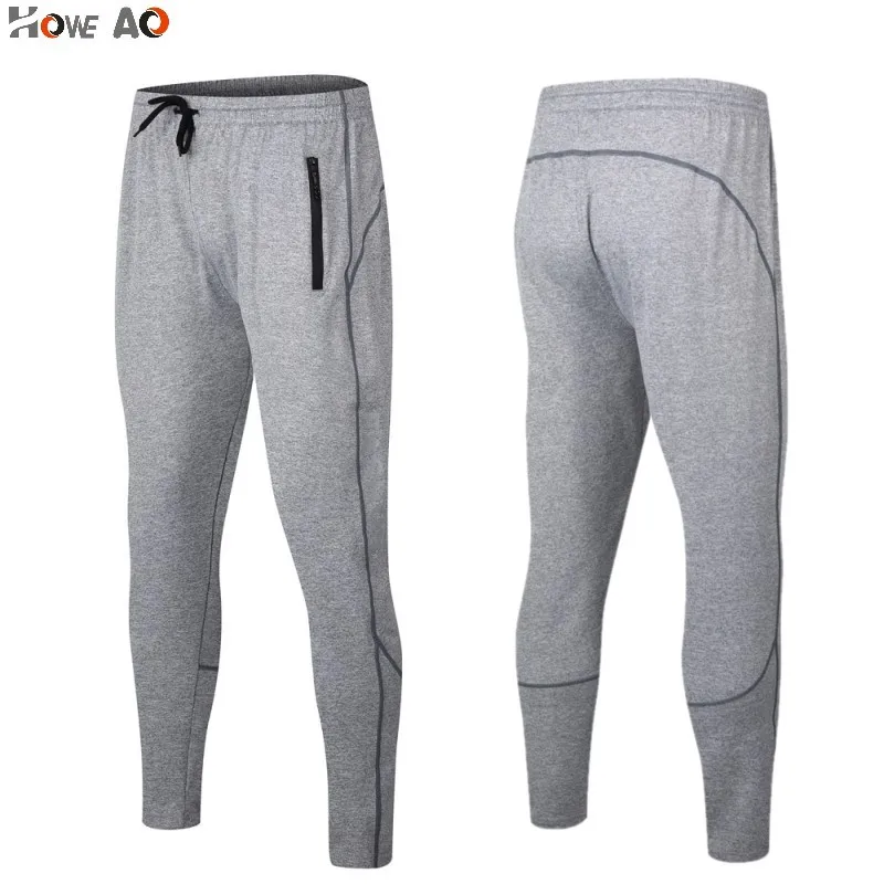 

New Style Spring And Autumn Casual Sports Running Training Cycling Pants Legs Skinny Trousers Pocket with Zipper Elastic Pants