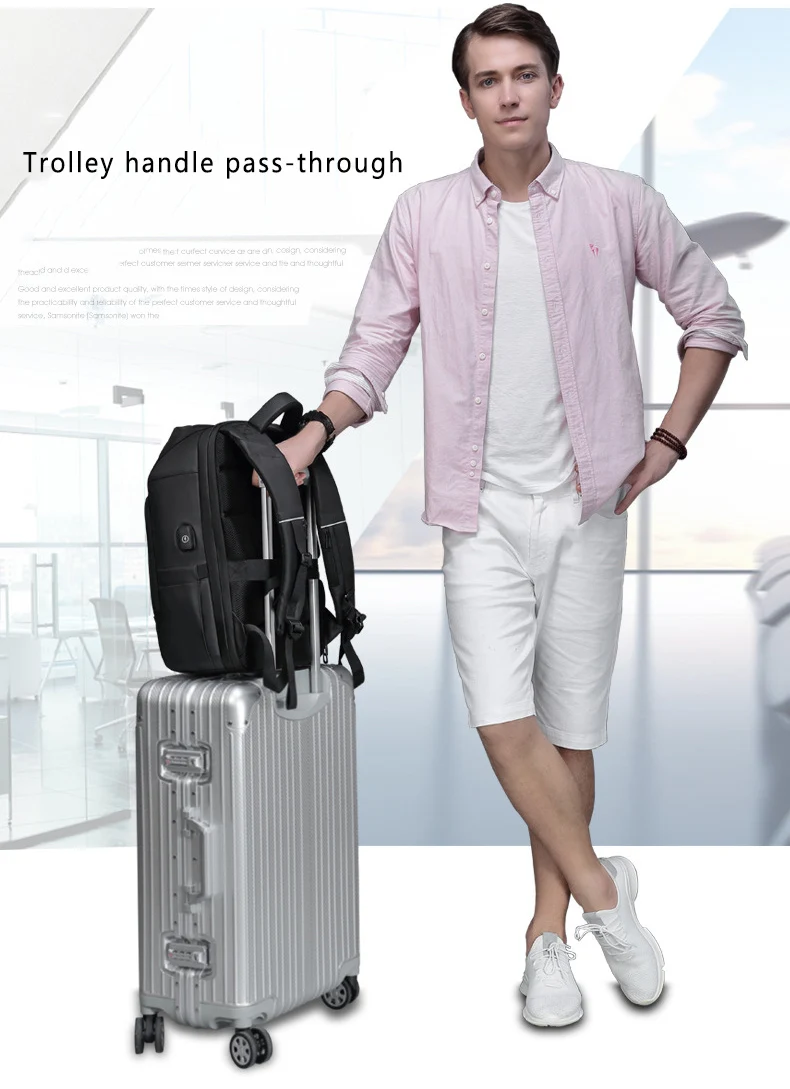 Модный рюкзак для студентов новые мужские уличные путешествия водонепроницаемый рюкзак Oxford большой емкости повседневные usb зарядка школьные сумки