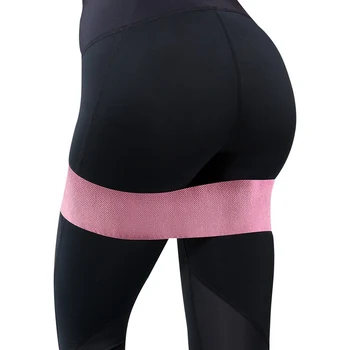 

Hip Resistance Band Booty Bands Workout Elastique Fitness No-Roll Up Circle Loop Exercise Legs Thigh Butt Lifting Glute Woven